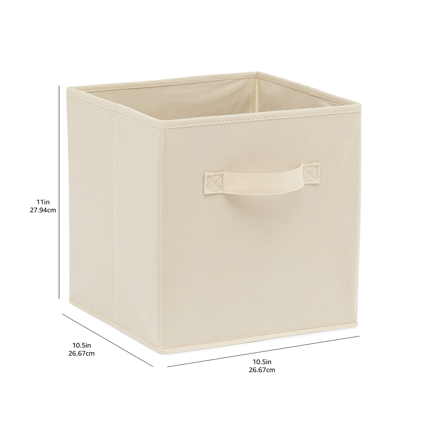 Collapsible Fabric Storage Cubes Organizer with Handles